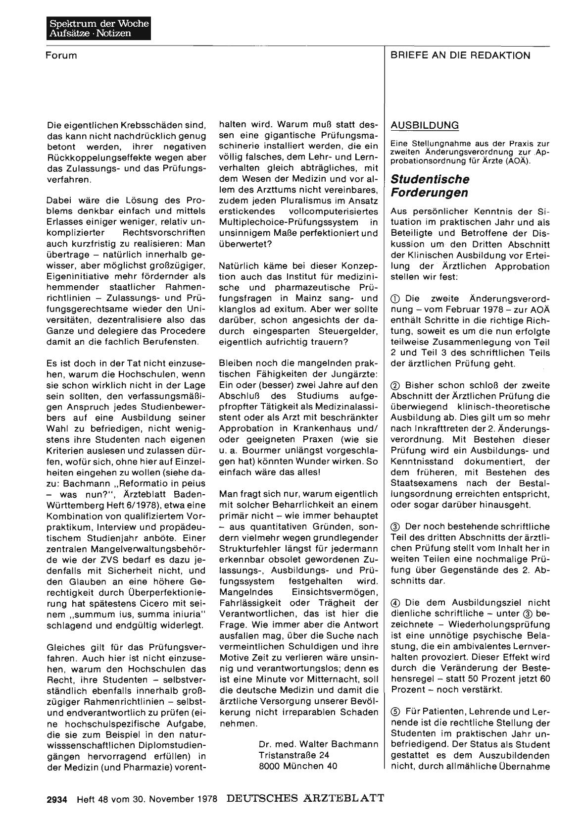 Vorschauseite 1: Kassenarztsitze