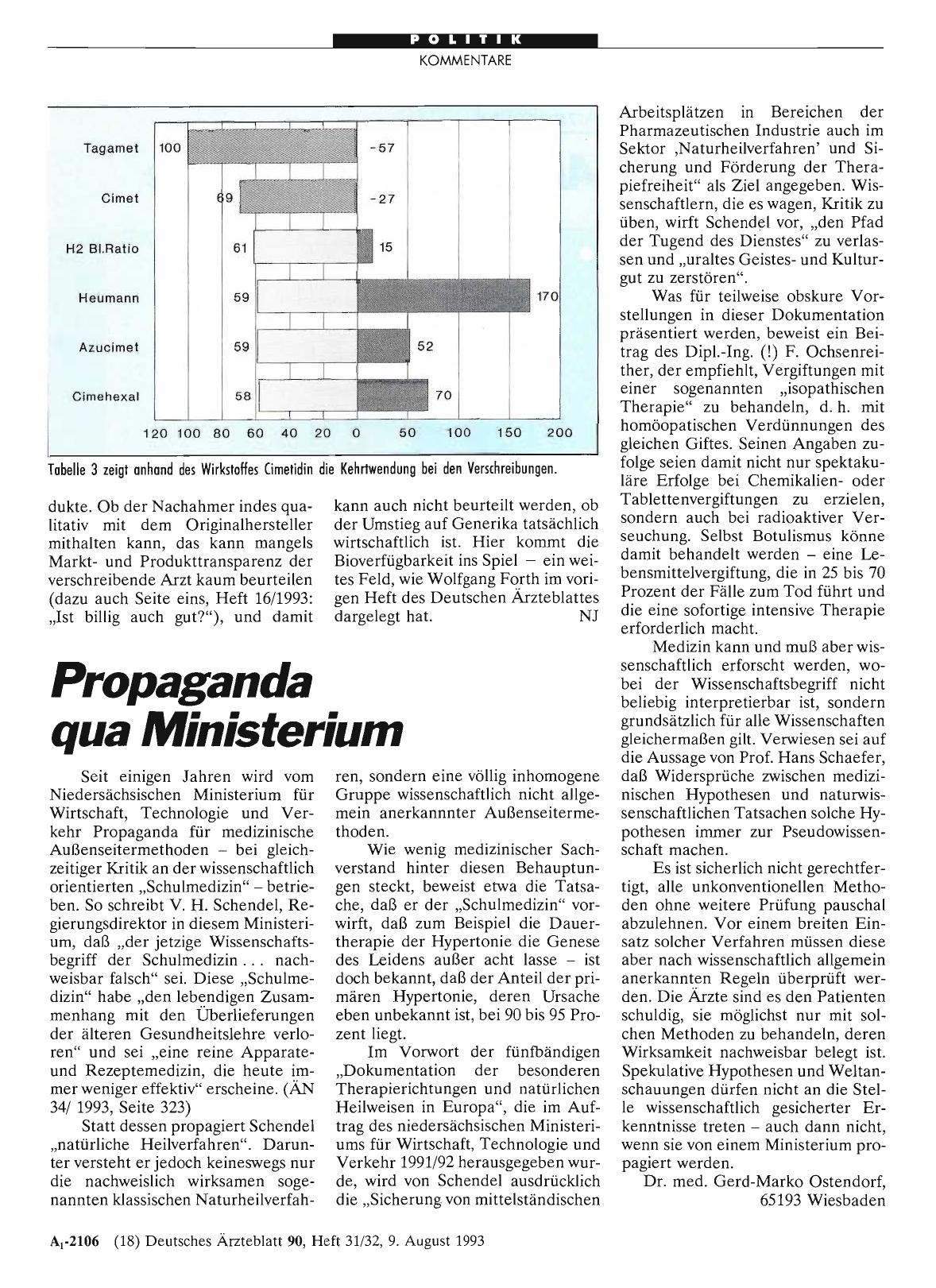 Vorschauseite 1: Propaganda qua Ministerium