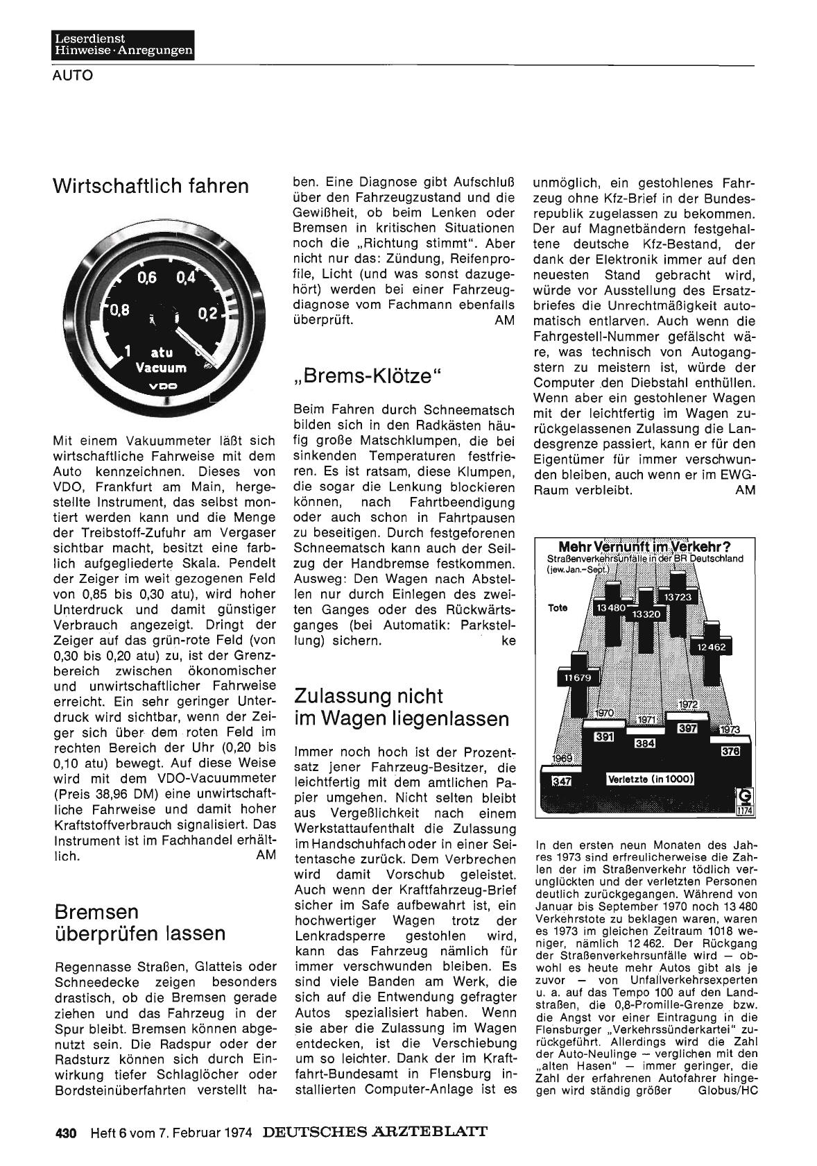 Vorschauseite 1: Bremsen überprüfen lassen