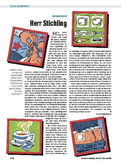 Vorschauseite 1: Arztgeschichte Herr Stichling