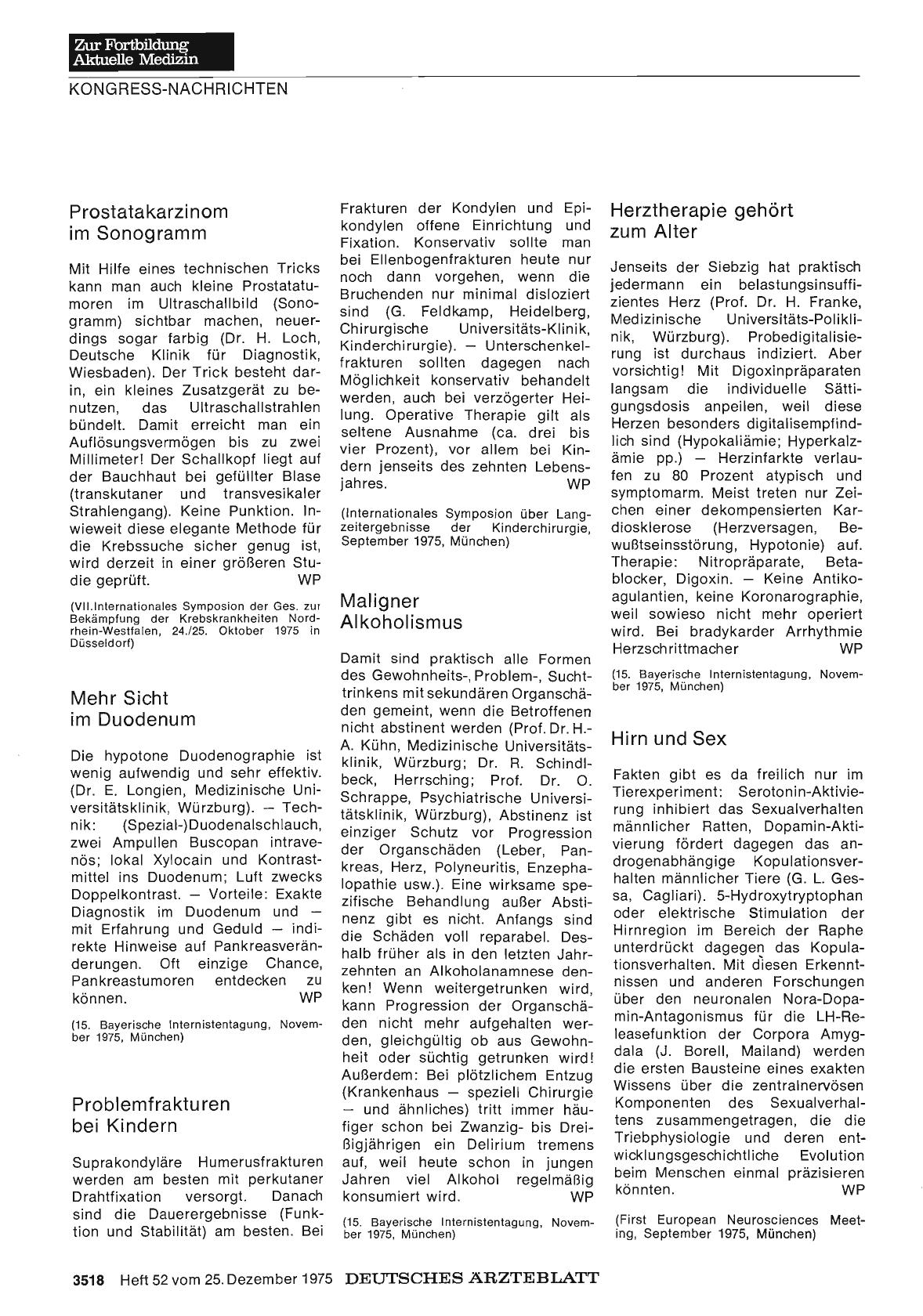 Vorschauseite 1: Die Behandlung des Perimenopause-Syndroms mit milden Östrogenen: Experimentelle und klinische Ergebnisse