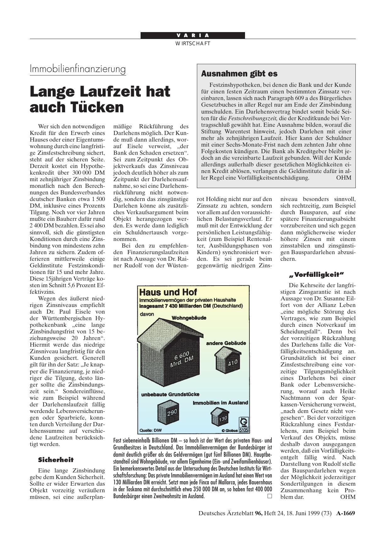 Vorschauseite 1: Ausnahmen gibt es