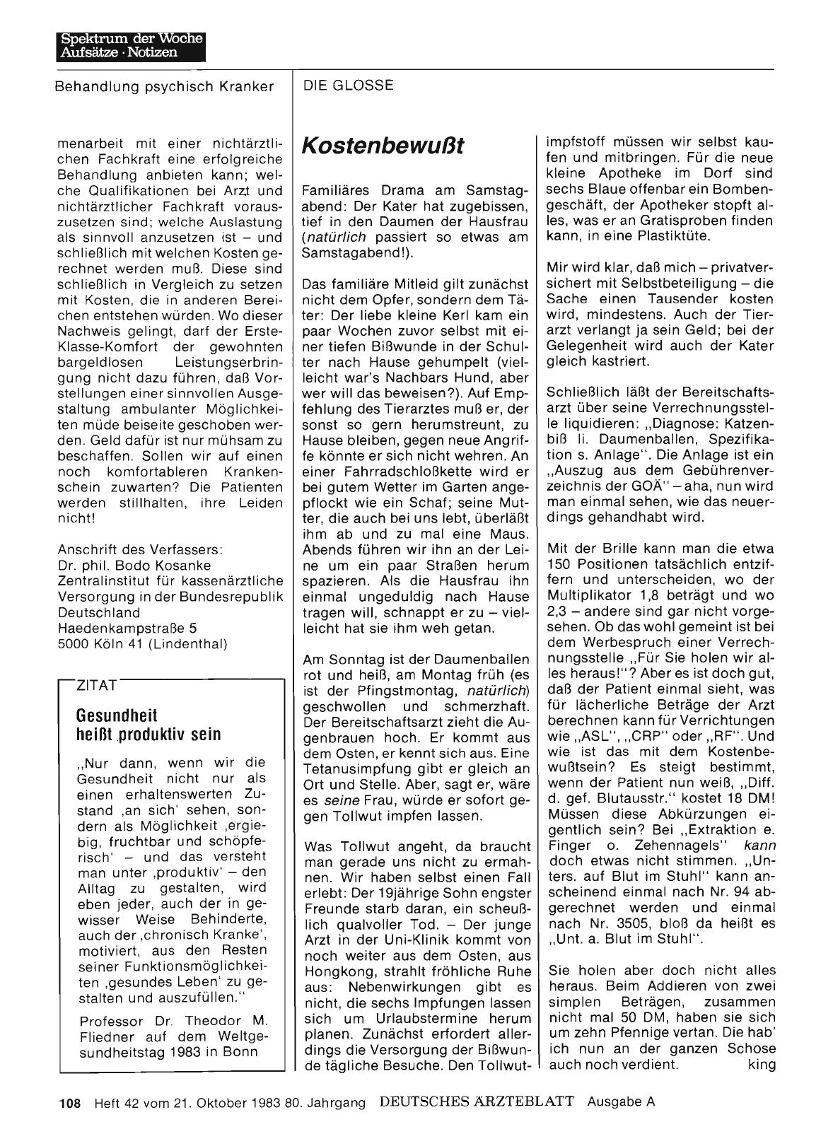 Vorschauseite 1: Kostenbewußt