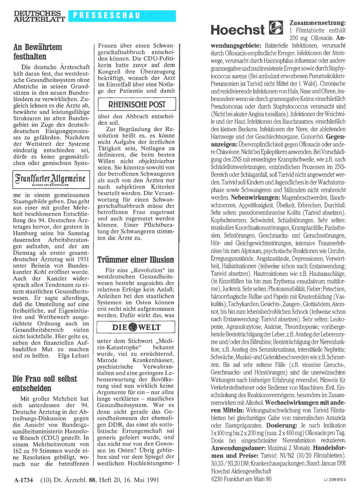 Vorschauseite 1: An Bewährtem festhalten