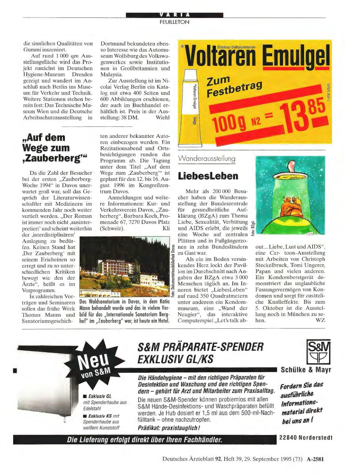 Vorschauseite 1: „Auf dem Wege zum, Zauberberg'“