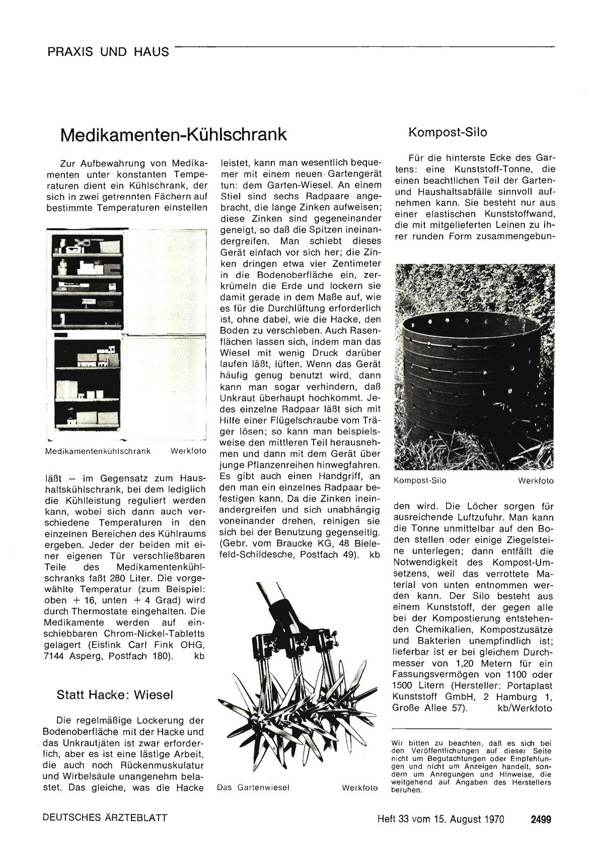 Vorschauseite 1: Medikamenten-Kühlschrank