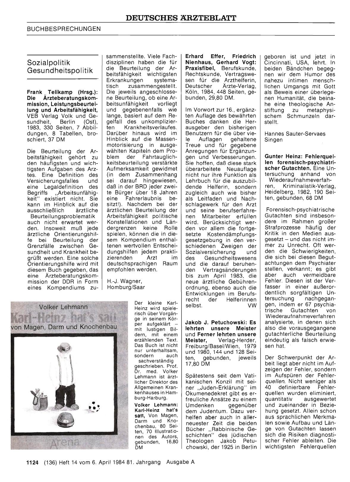 Vorschauseite 1: Sozialpolitik, Gesundheitspolitik