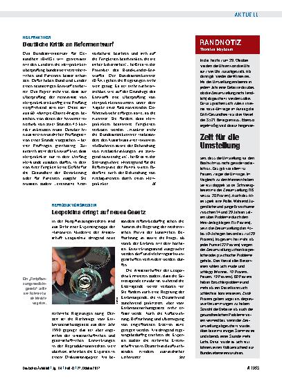 Vorschauseite 1: Heilpraktiker: Deutliche Kritik an Reformentwurf