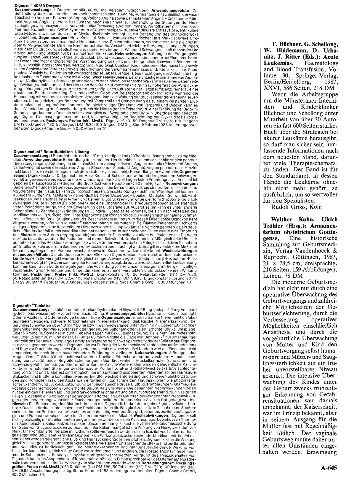 Vorschauseite 1: Walther Kuhn, Ulrich Tröhler (Hrsg. ): Armamentarium obstetricium Gottingense