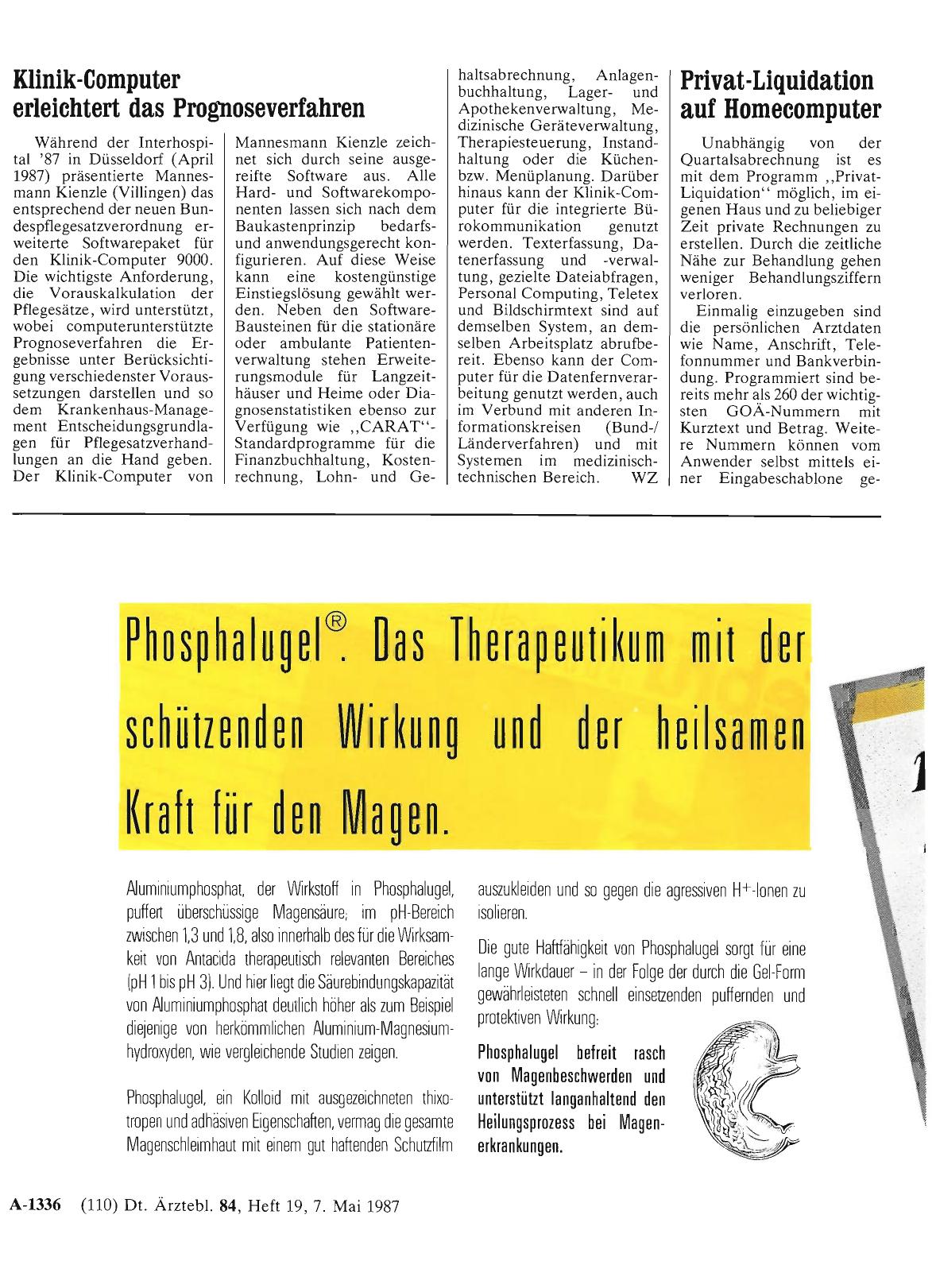 Vorschauseite 1: Privat-Liquidation auf Homecomputer