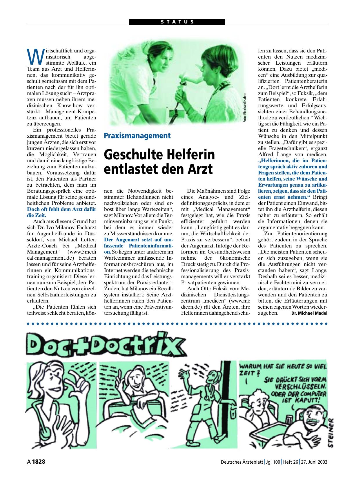 Vorschauseite 1: Doc + Doctrix
