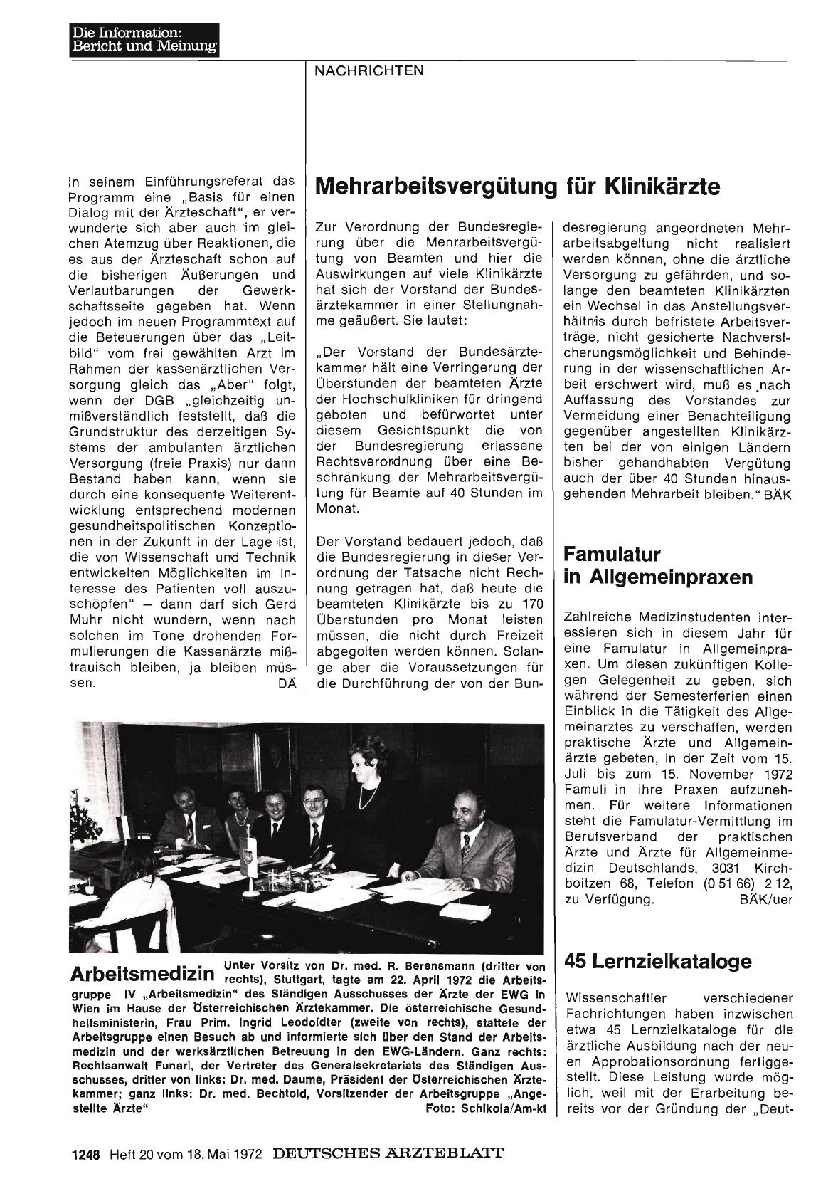 Vorschauseite 1: Mehrarbeitsvergütung für Klinikärzte