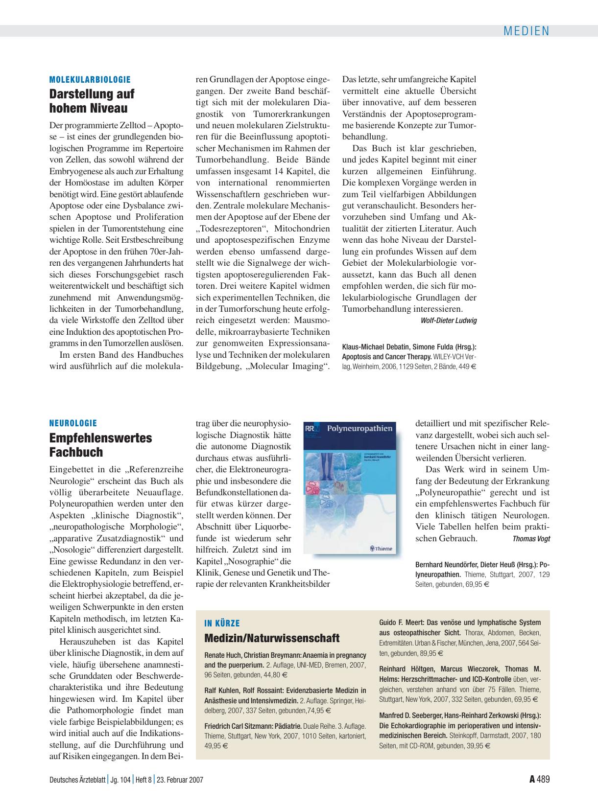 Vorschauseite 1: Polyneuropathien