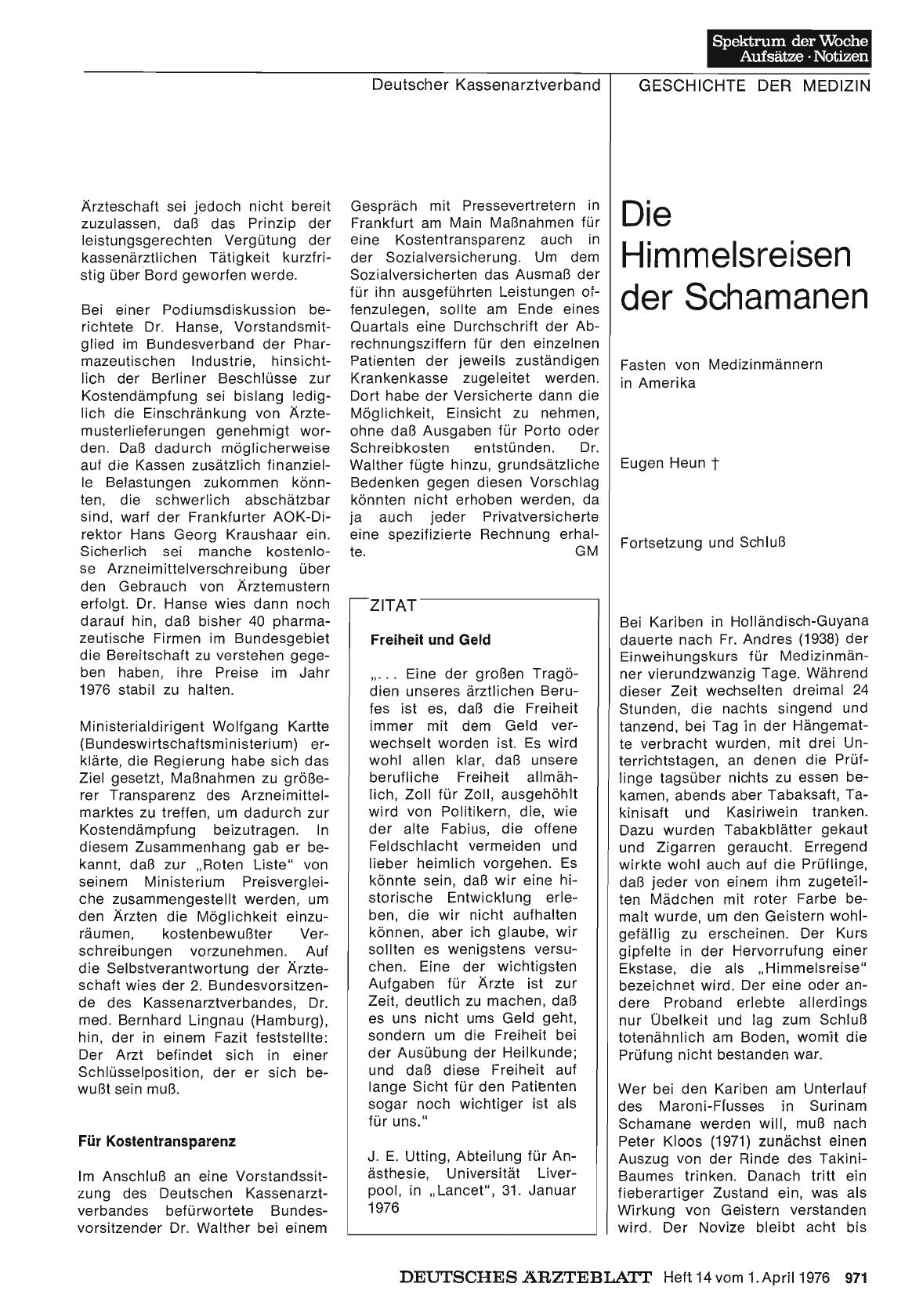 Vorschauseite 1: Freiheit und Geld