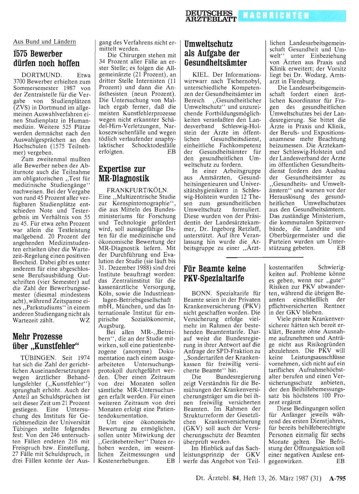 Vorschauseite 1: Expertise zur MR-Diagnostik