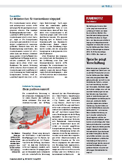 Vorschauseite 1: Randnotiz: Sprache prägt Verschaltung