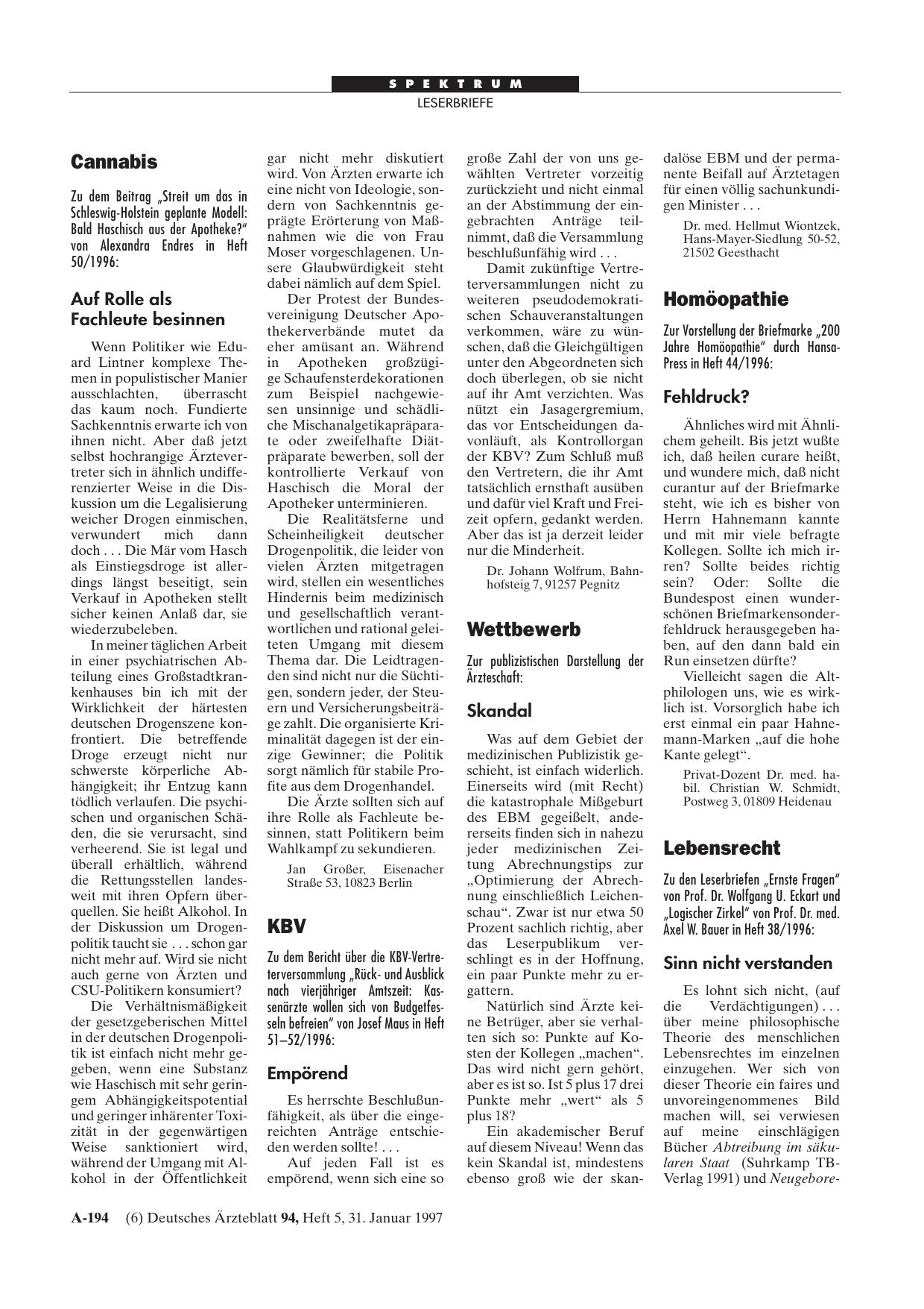Vorschauseite 1: KBV: Empörend