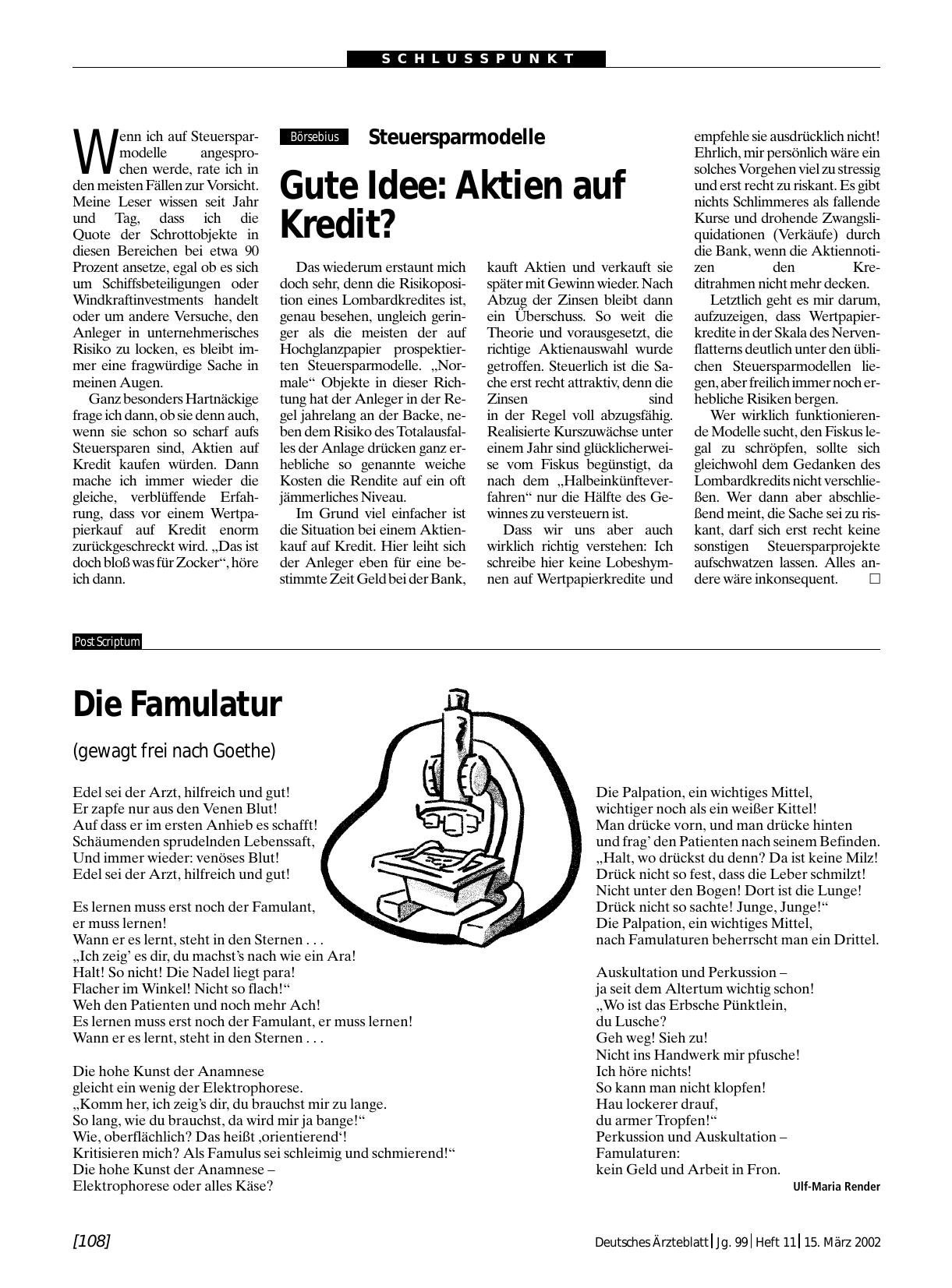 Vorschauseite 1: Steuersparmodelle – Gute Idee: Aktien auf Kredit?