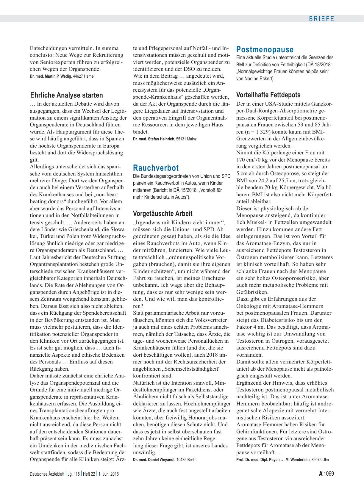Vorschauseite 1: Postmenopause: Vorteilhafte Fettdepots