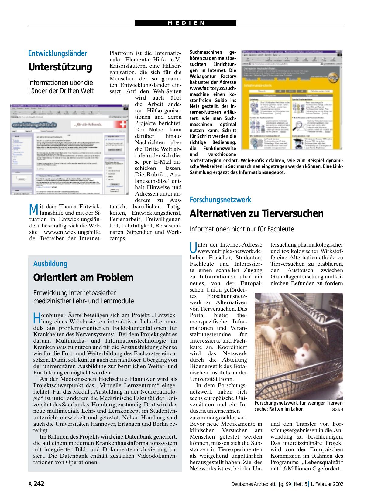 Vorschauseite 1: Ausbildung: Orientiert am Problem