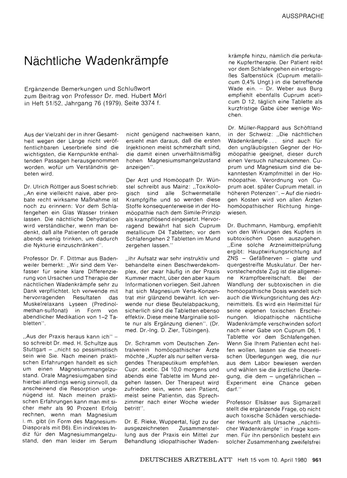 Vorschauseite 1: Nächtliche Wadenkrämpfe