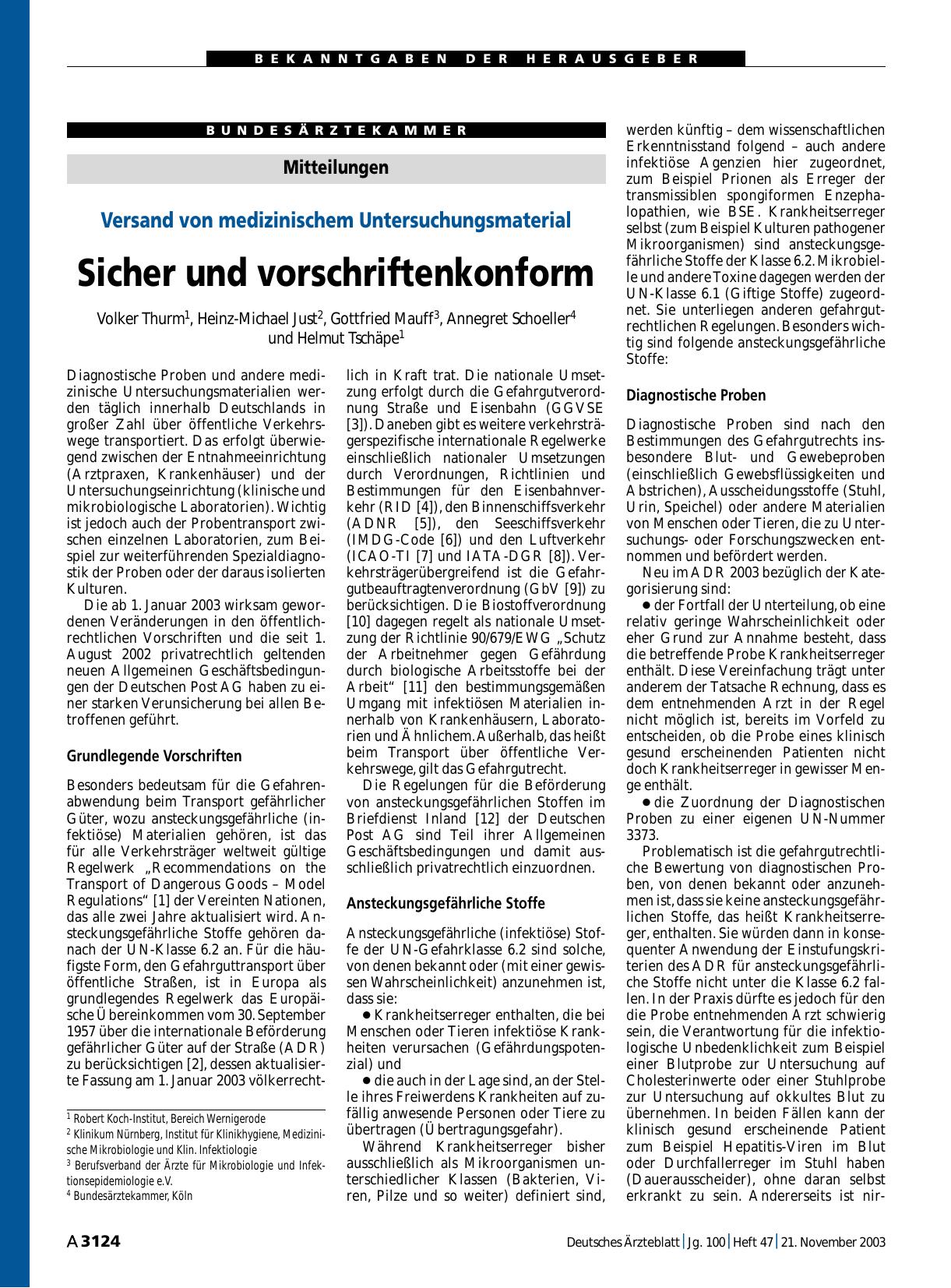 Vorschauseite 1: Mitteilungen: Sicher und vorschriftenkonform