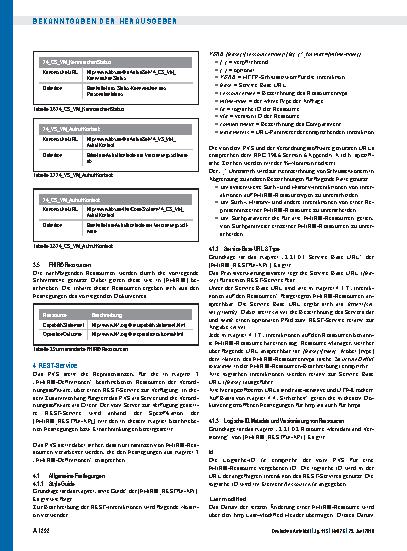 Vorschauseite 5: Regelung der Kassenärztlichen Bundesvereinigung zur Festlegung der Schnittstellen nach § 291d Absatz 1a Satz 1 Nr. 1 SGB V