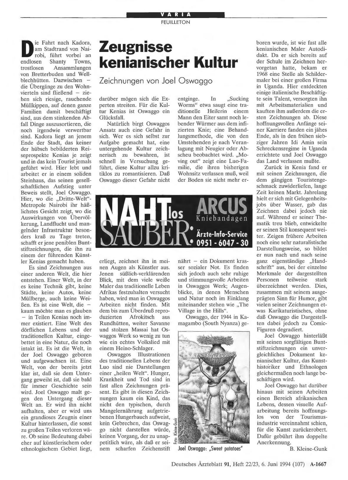 Vorschauseite 1: Zeugnisse kenianischer Kultur