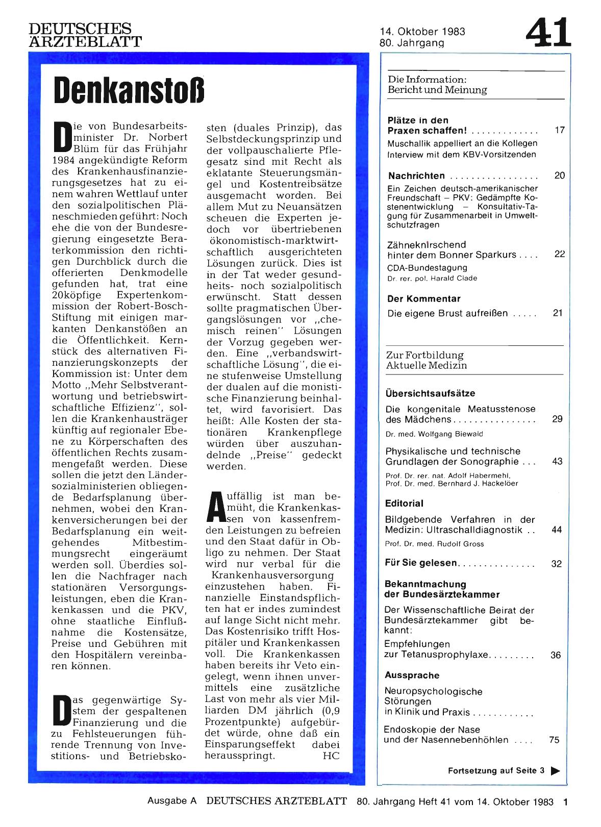 Vorschauseite 1: Denkanstoß