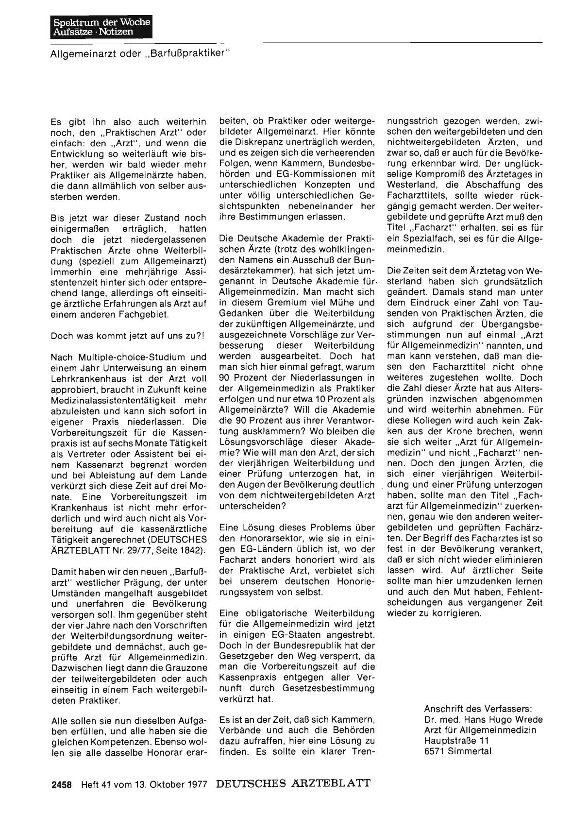 Vorschauseite 1: Krise und Zukunft der Medizin