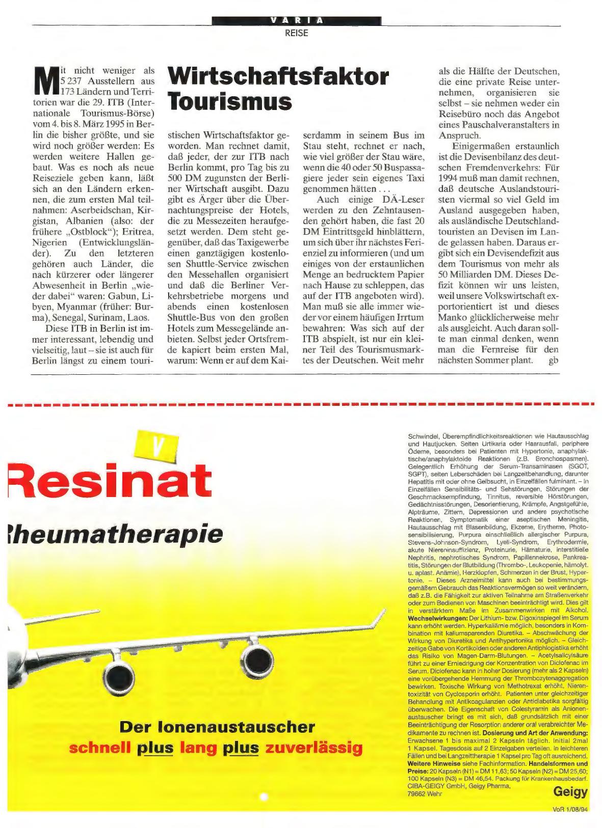 Vorschauseite 1: Wirtschaftsfaktor Tourismus