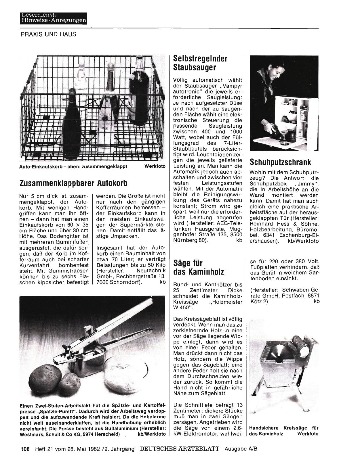 Vorschauseite 1: Säge für das Kaminholz
