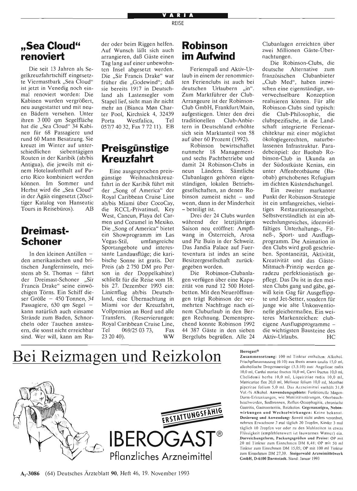 Vorschauseite 1: Dreimast-Schoner