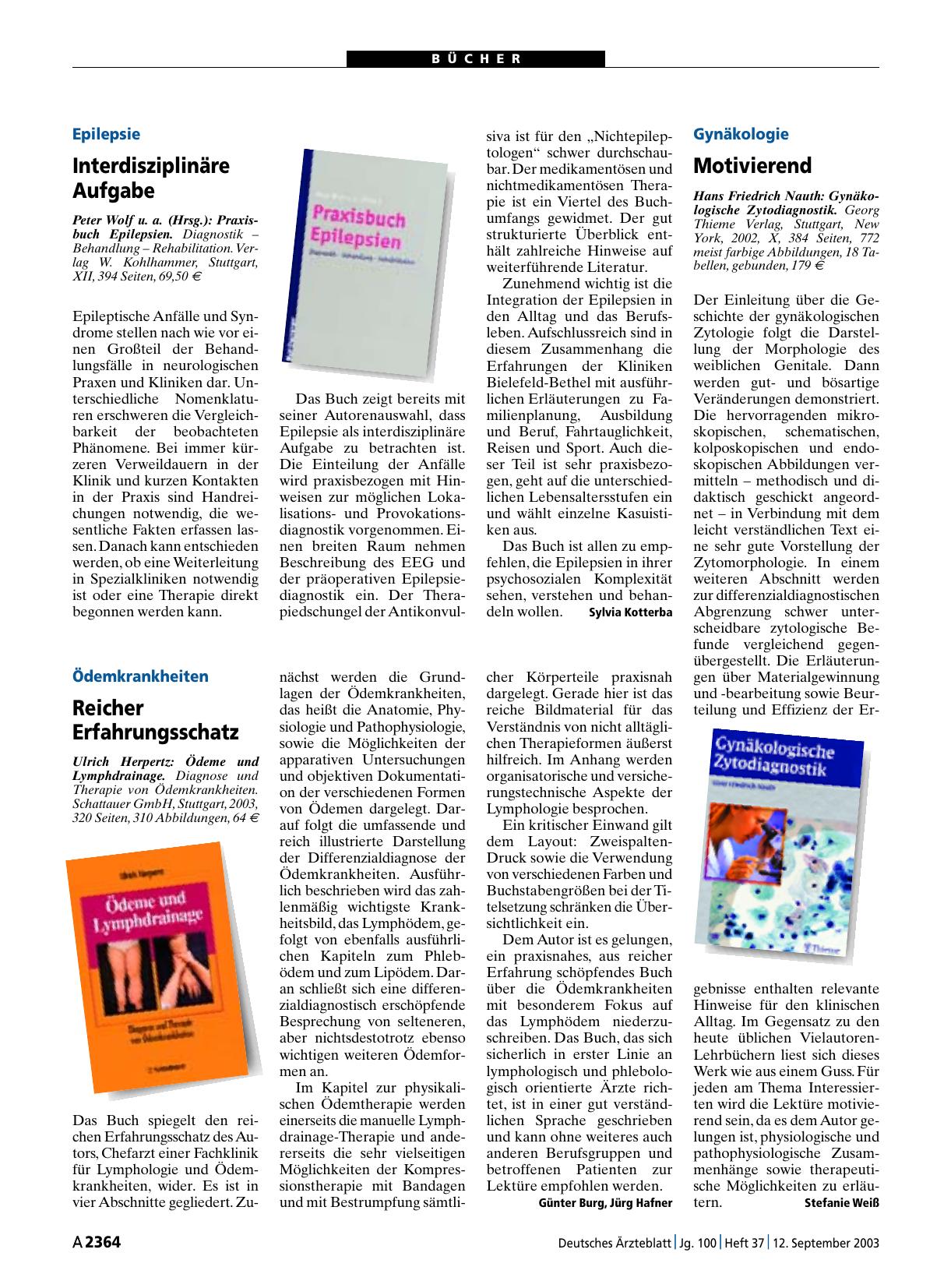 Vorschauseite 1: Ödeme und Lymphdrainage. Diagnose und Therapie von Ödemkrankheiten