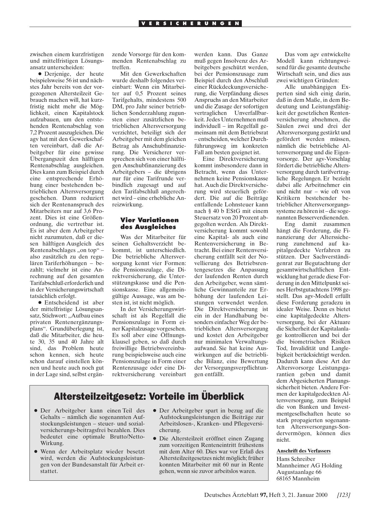 Vorschauseite 1: Universitäten