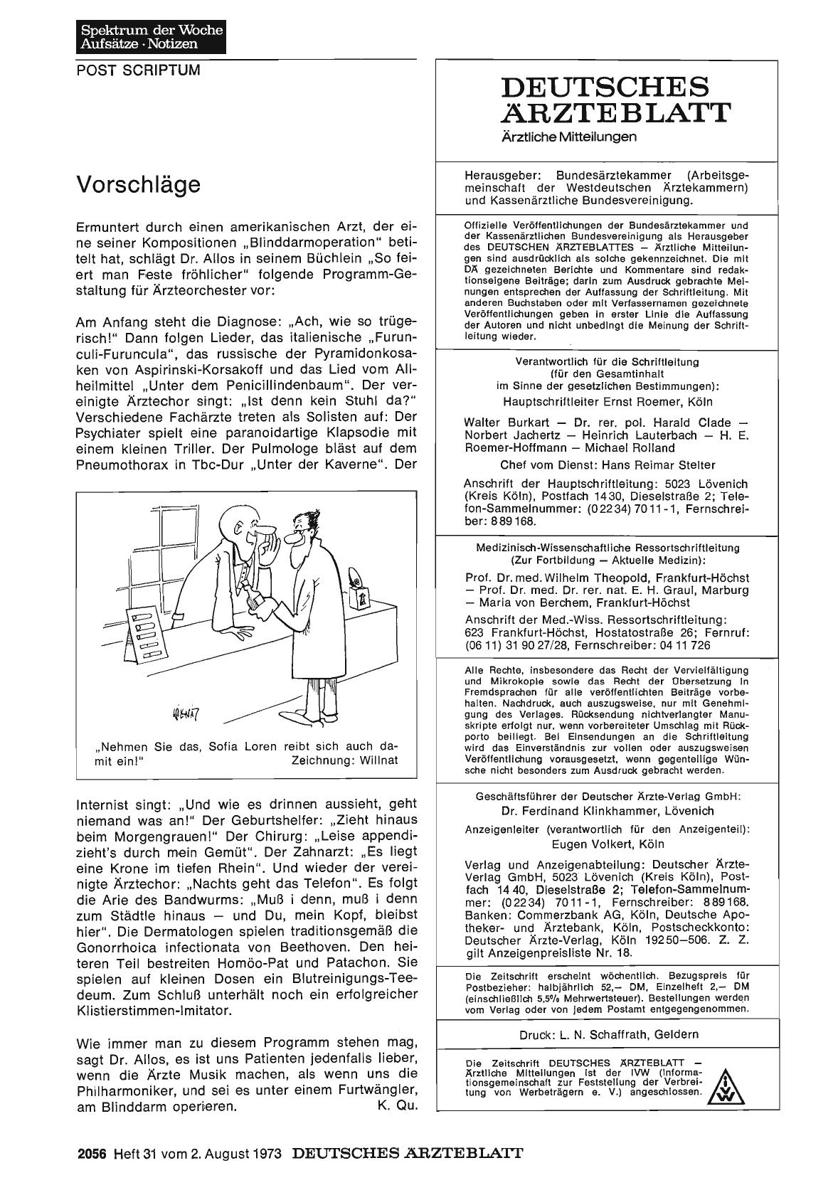 Vorschauseite 1: Vorschläge
