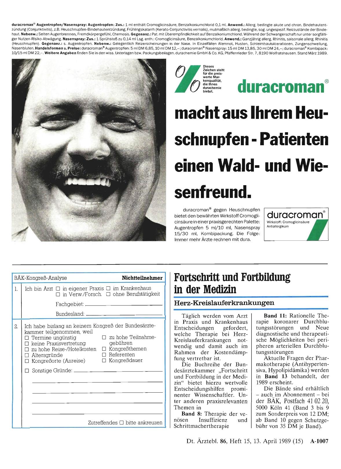 Vorschauseite 1: Fortschritt und Fortbildung in der Medizin