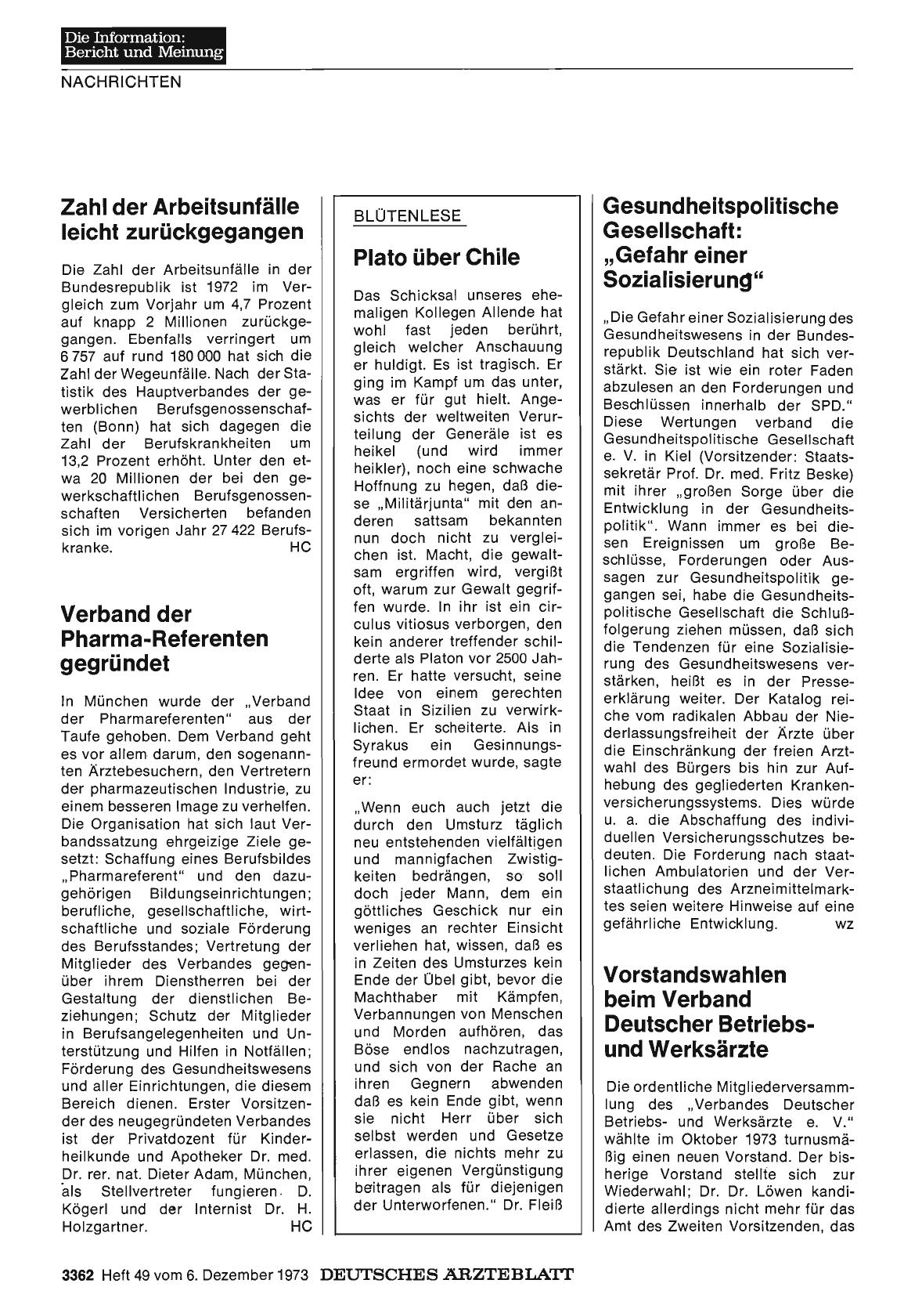 Vorschauseite 1: Plato über Chile