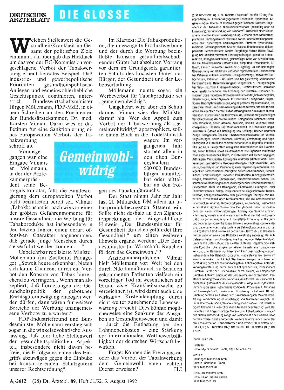 Vorschauseite 1: Gemeinwohlwidrig