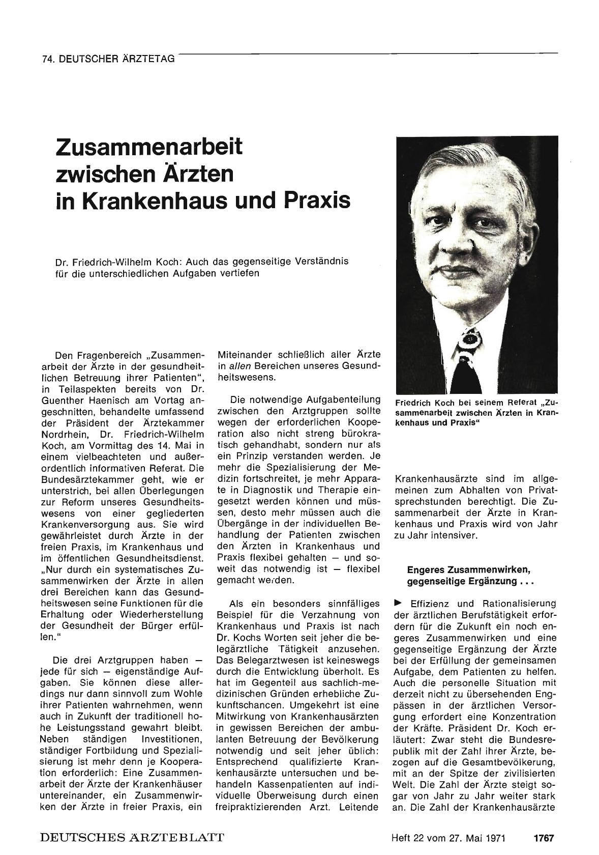 Vorschauseite 1: Zusammenarbeit zwischen Ärzten in Krankenhaus und Praxis
