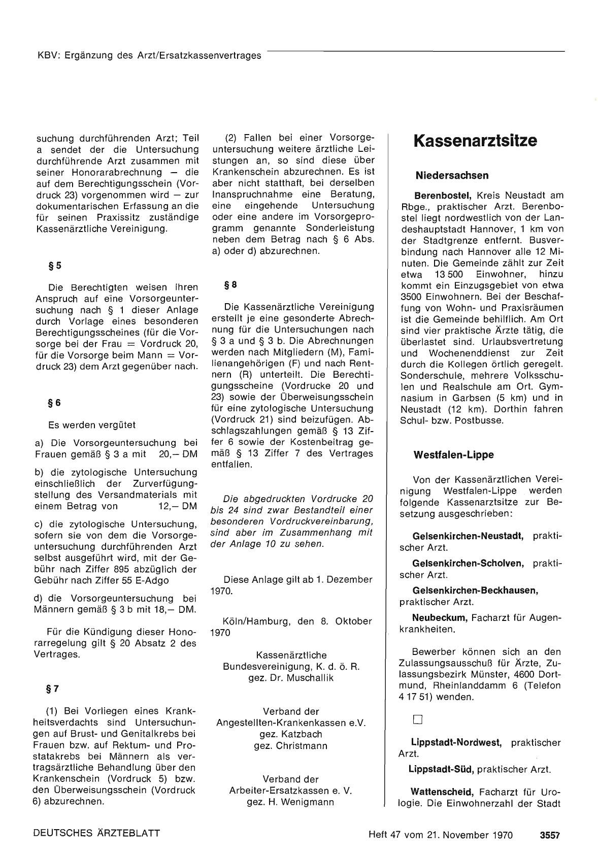 Vorschauseite 1: Kassenarztsitze