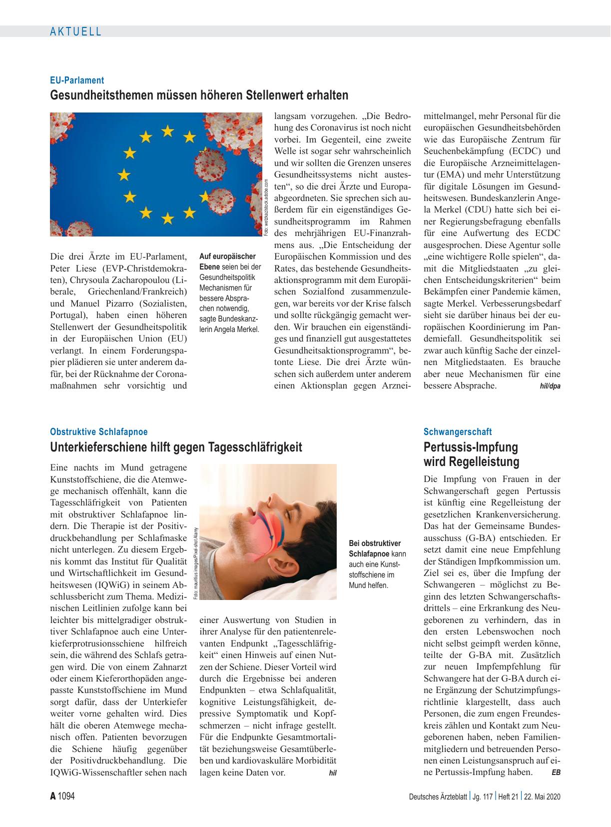 Vorschauseite 1: Schwangerschaft: Pertussis-Impfung wird Regelleistung
