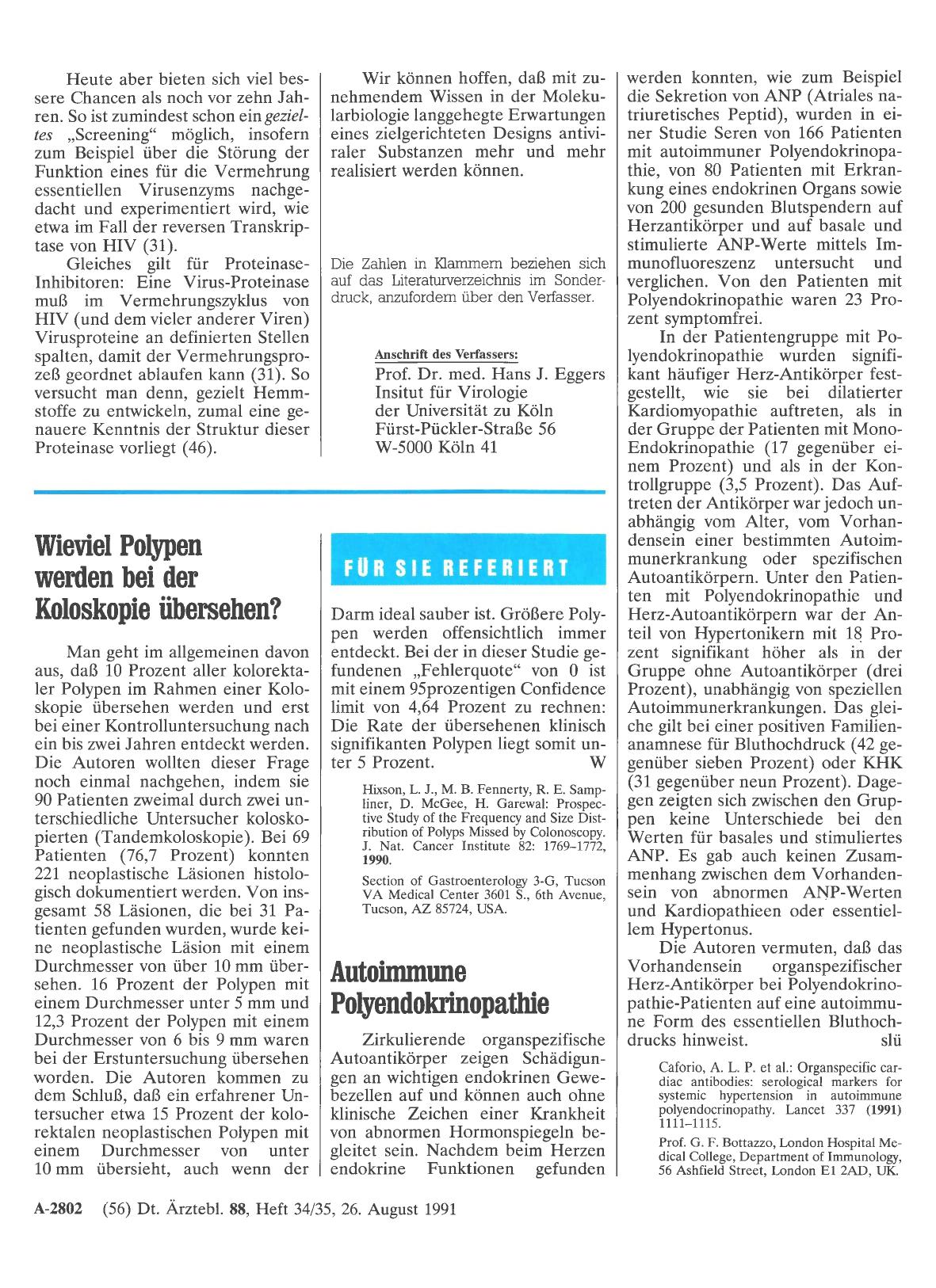 Vorschauseite 1: Autoimmune Polyendokrinopathie