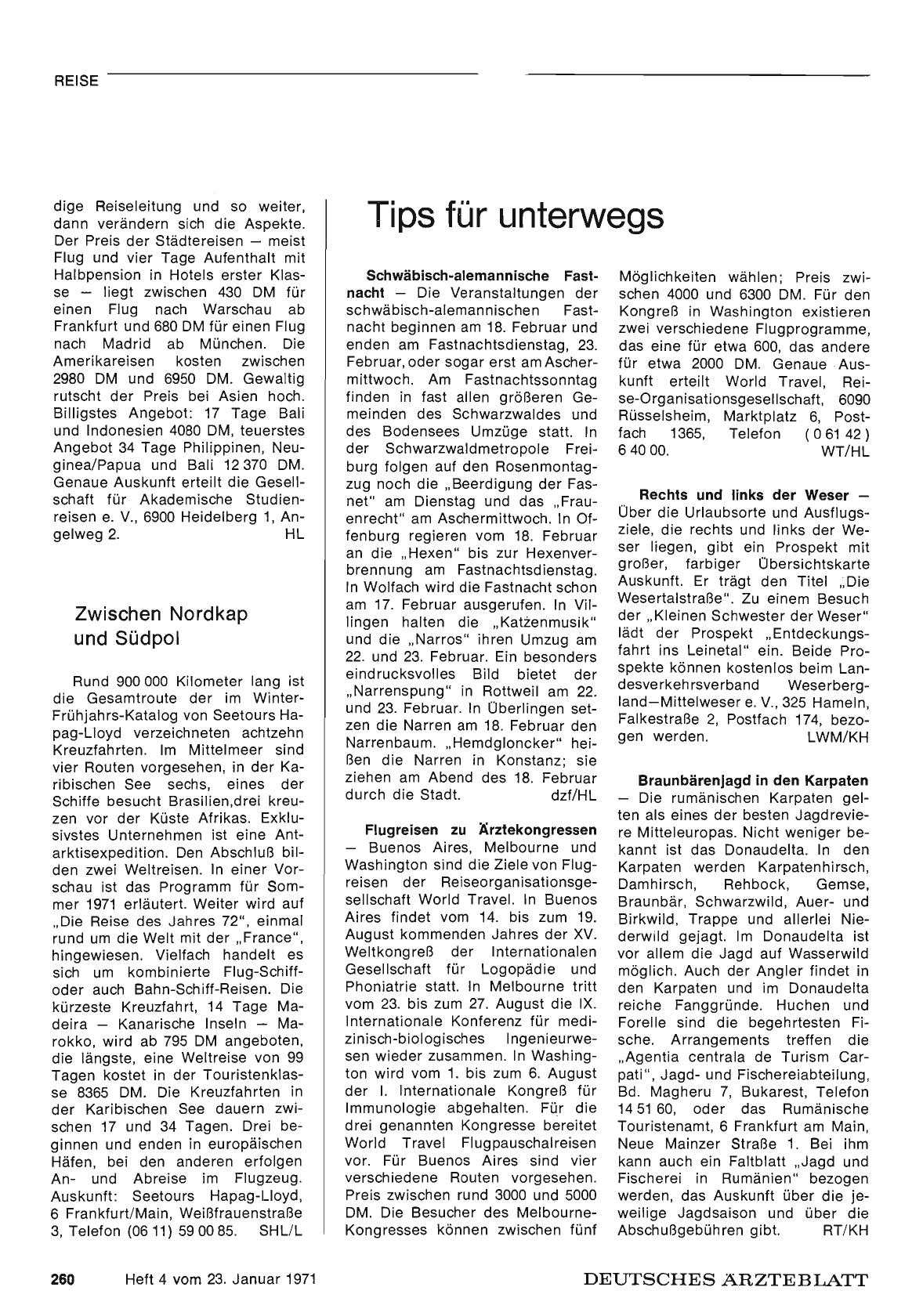 Vorschauseite 1: Zwischen Nordkap und Südpol