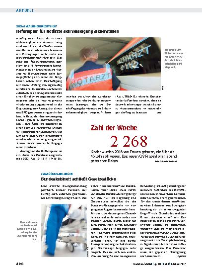 Vorschauseite 1: Zahl der Woche 2 268