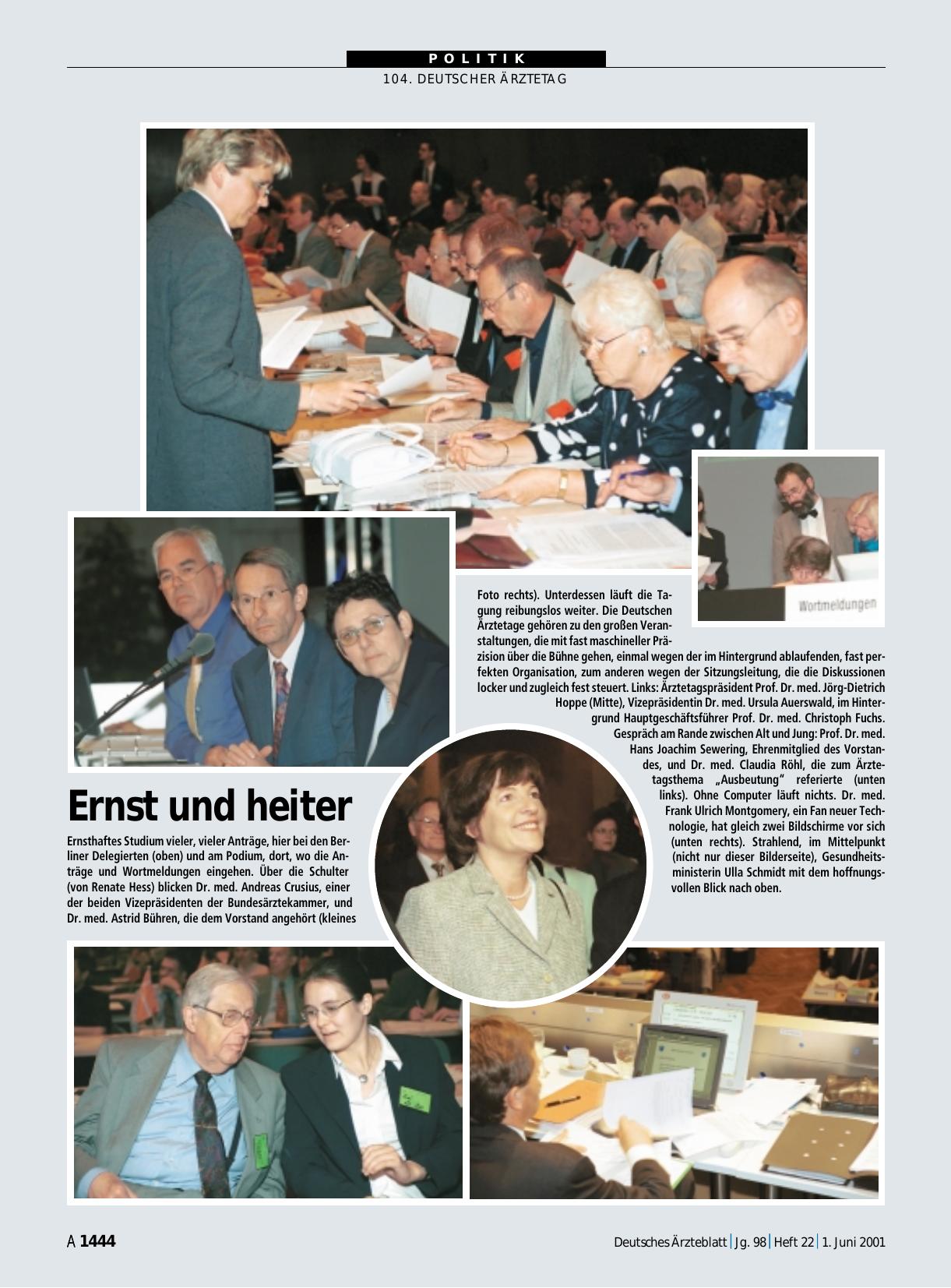 Vorschauseite 1: Ernst und heiter
