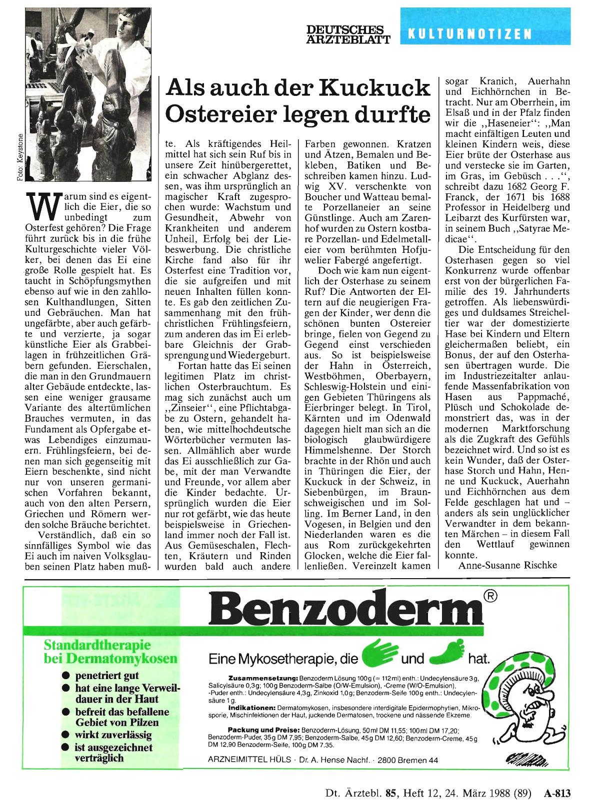 Vorschauseite 1: Als auch der Kuckuck Ostereier legen durfte