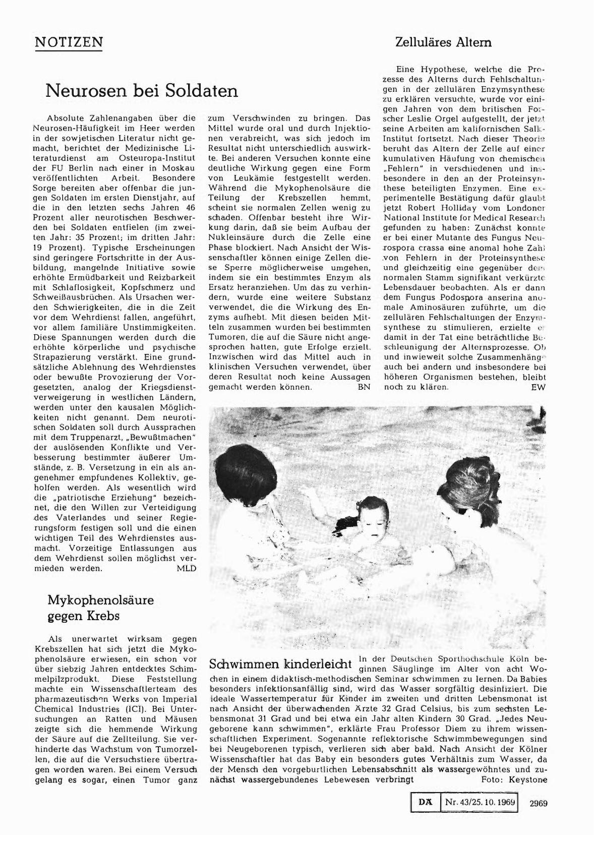Vorschauseite 1: Neurosen bei Soldaten