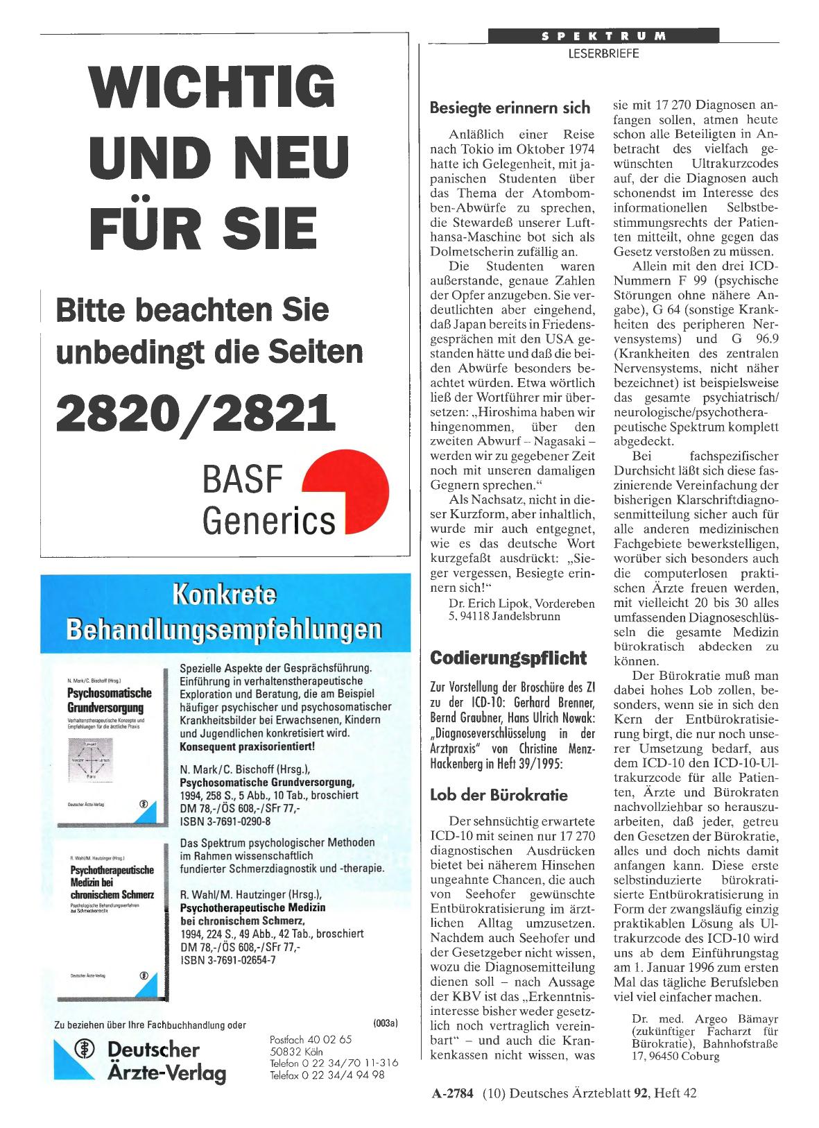 Vorschauseite 1: Codierungspflicht: Lob der Bürokratie