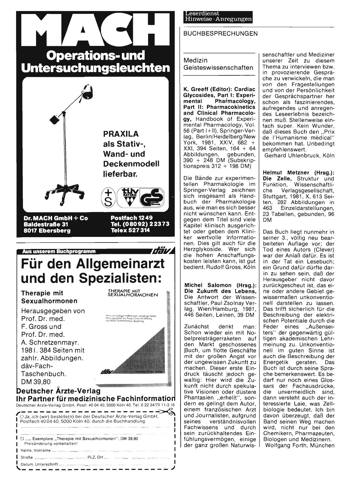 Vorschauseite 1: Medizin — Geisteswissenschaften
